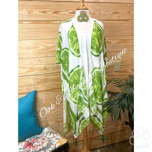 Citrus Lime Kimono