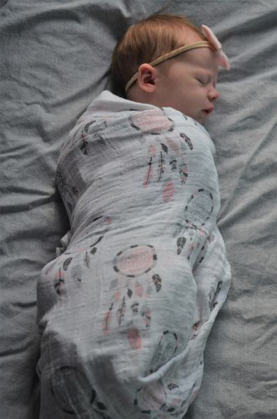 Dream Catcher Swaddle Blanket