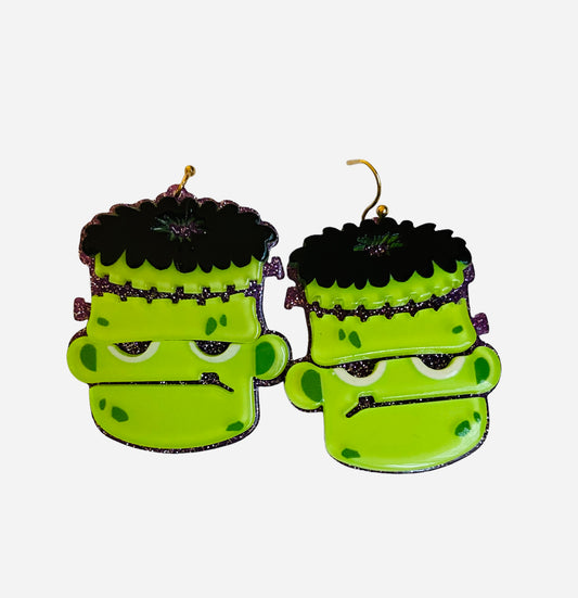 So Franken Cute Acrylic Earrings