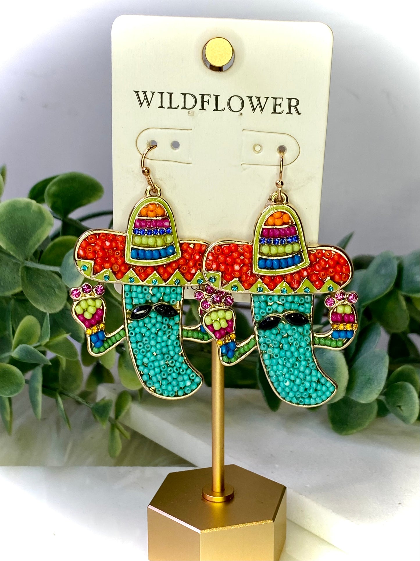 Fiesta Like There's No Manana Chili Pepper Earrings