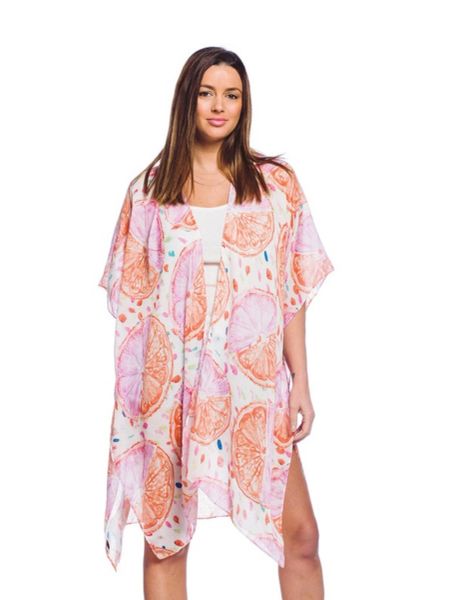 Pink "Fruit Punch" Kimono