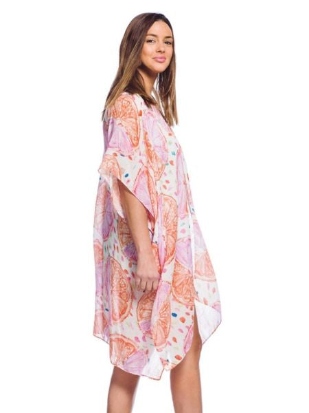 Pink "Fruit Punch" Kimono