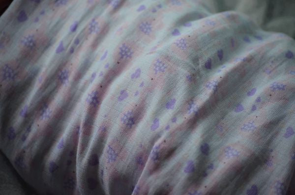 Pink and Purple Elephant Swaddle